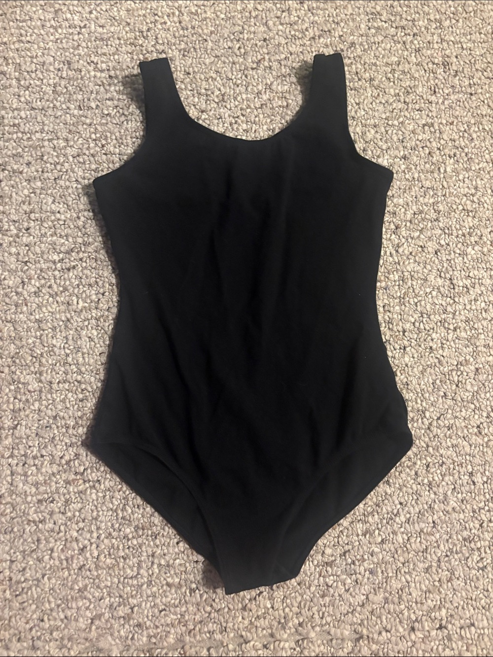 Sleek Black Scoop Neck Bodysuit for Women